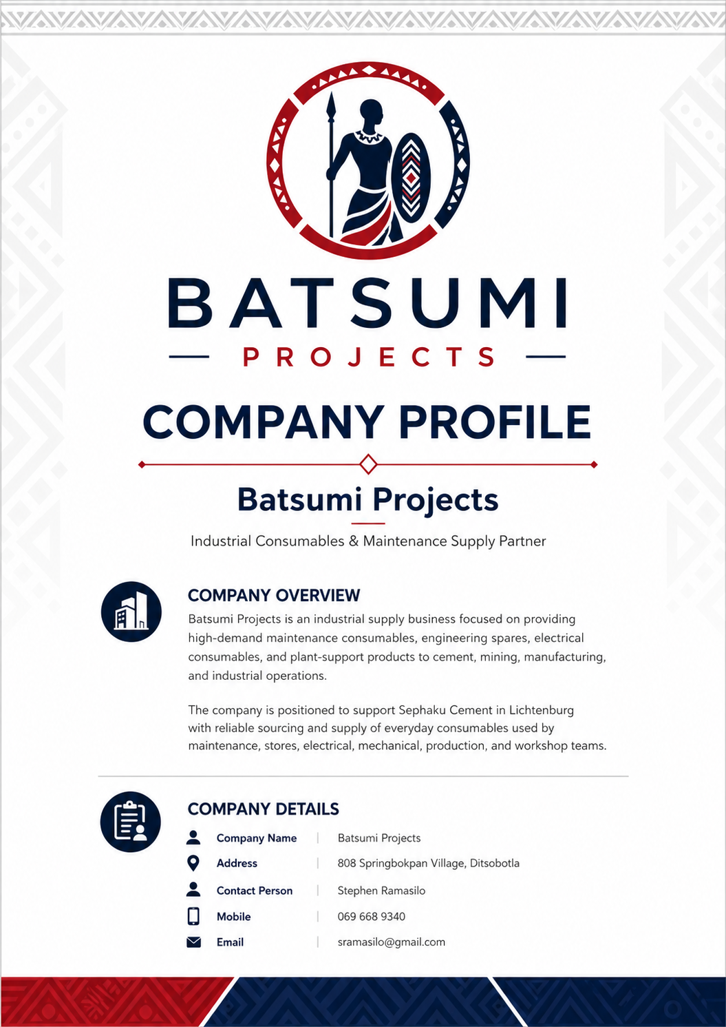 Batsumi Projects — Company Profile